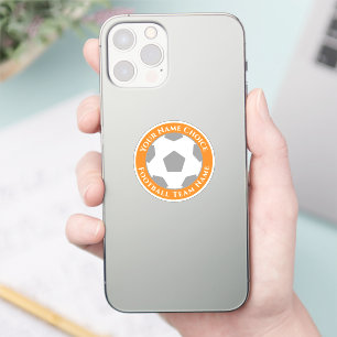 Football Fan with Team Name on a