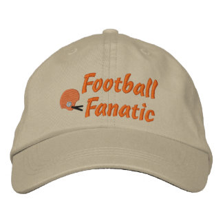 Football Fanatic Embroidered Hat