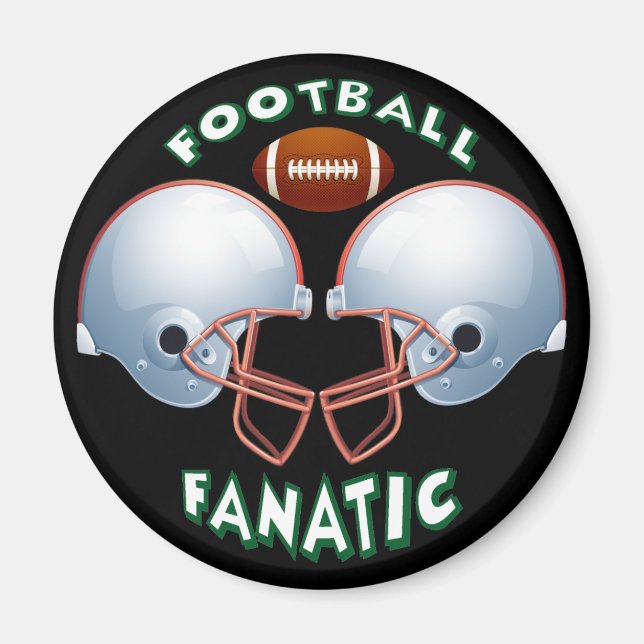 FOOTBALL FANATIC MAGNET (Front)