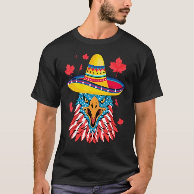 Football fans 2026 Canada USA Mexico T-Shirt (Front)