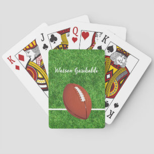 Football Fan's distinctive Deck of  Playing Cards