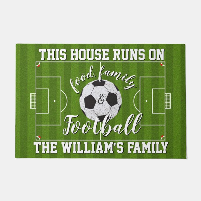 Football Fans Doormat (Front)