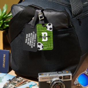 Football Fans  Luggage Tag