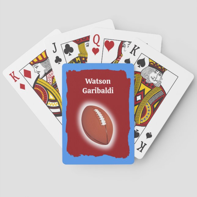 Football Fan's unique Deck of  Playing Cards (Back)