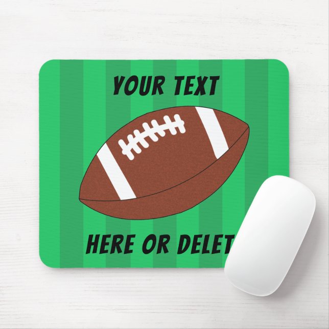 Football Field Custom  Mouse Mat (With Mouse)