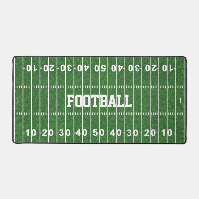 Football Field Design Desk Mat (Front)