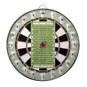 Football Field Multi-Target Jersey Style Dartboard