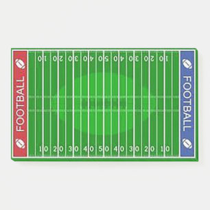 “Football Field”  Post-it Notes