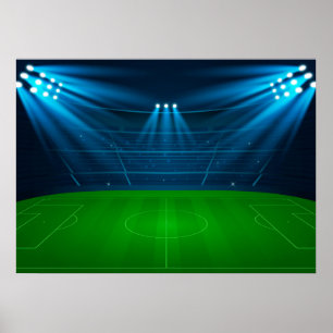 Football field poster