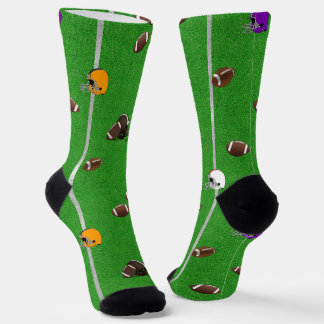 Football Field Sports Socks