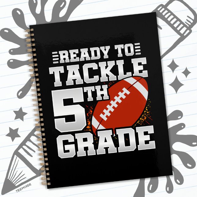 Football First Day 5th Grade Back To School Planner (Creator Uploaded)
