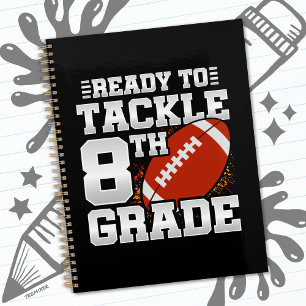 Football First Day 8th Grade Back To School Planner