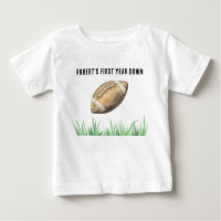 Football First Year Down Birthday Party