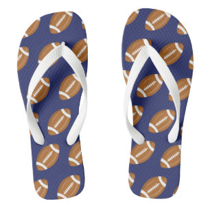 Football flip flops
