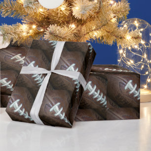 Football Footballs Sport Sports Wrapping Paper