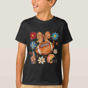 Football Game Day Fall Vibes Touchdown Season Coqu T-Shirt