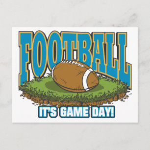 Football Game Day Postcard