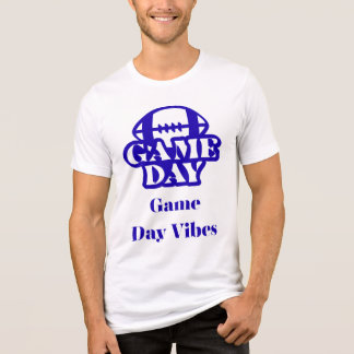 Football Game Day T-Shirt Tri-Blend Shirt