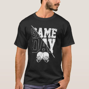 Football Game Day Vibes Funny Sayings Men Women Ki T-Shirt