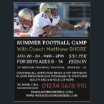 Football Game, Football Camp Advertising Flyer<br><div class="desc">Football Game,  Football Camp Advertising Flyers By The Business Card Store.</div>
