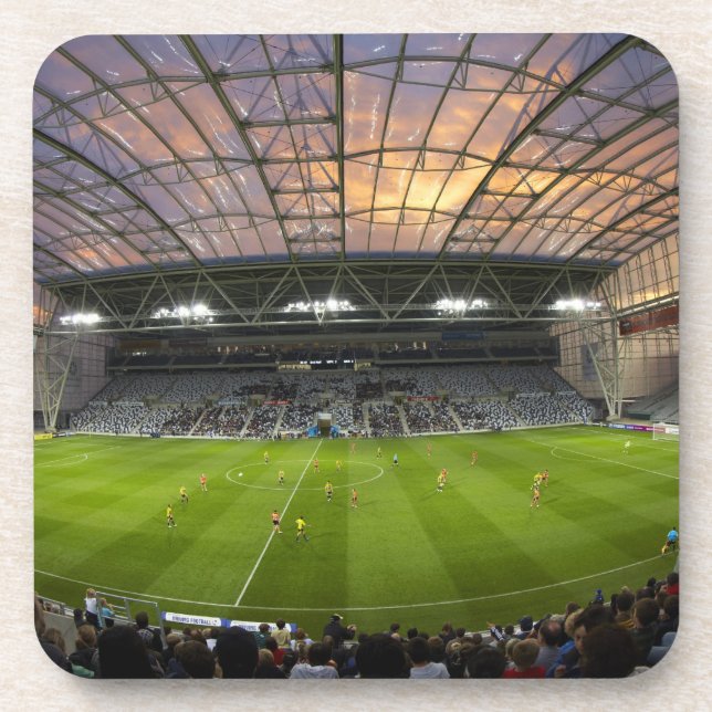 Football game, Forsyth Barr Stadium, Dunedin Coaster (Front)