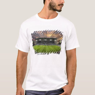 Football game, Forsyth Barr Stadium, Dunedin T-Shirt