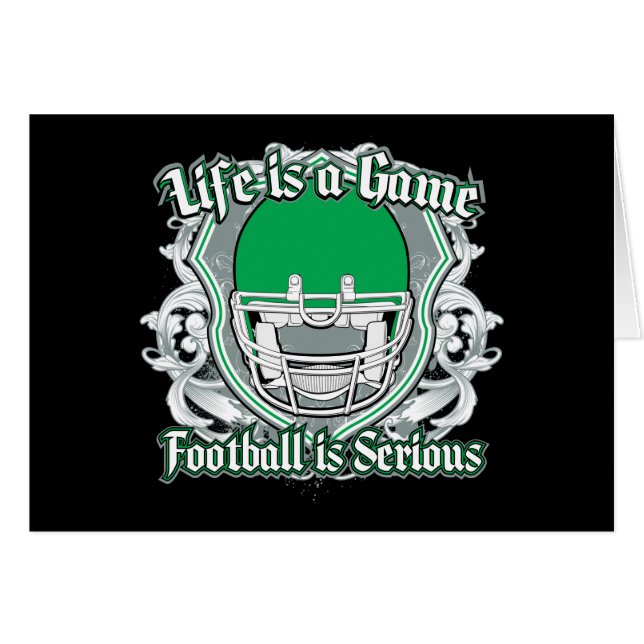 Football Game Green (Front Horizontal)