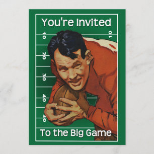 Football Game Invitation
