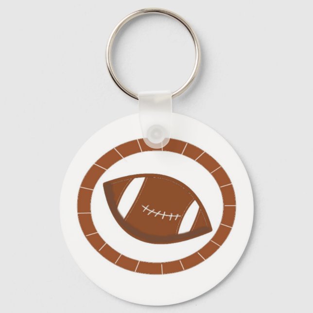 Football Game Key Ring (Front)