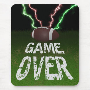 Football - Game Over Mouse Mat