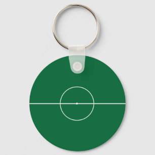 Football game stadium key ring