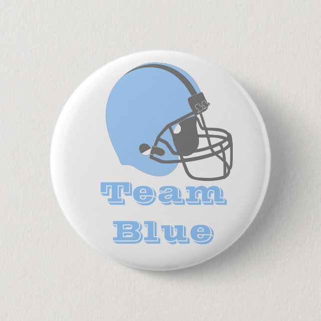 Football Gender Reveal Pins- Cast your vote! 6 Cm Round Badge (Front)