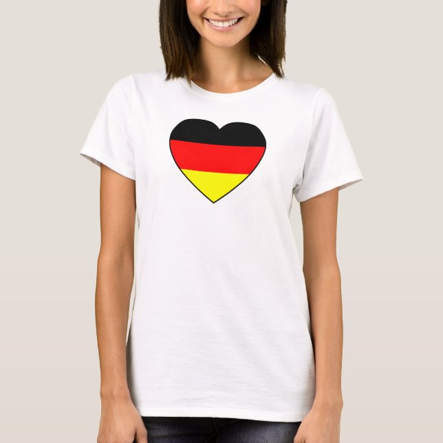 Football Germany Top Herz (Front)