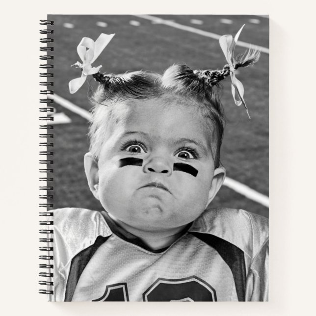 Football Girl Notebook (Front)