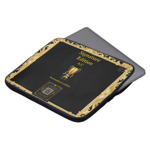Football Global Stage™ Signature Personalised Ache Laptop Sleeve