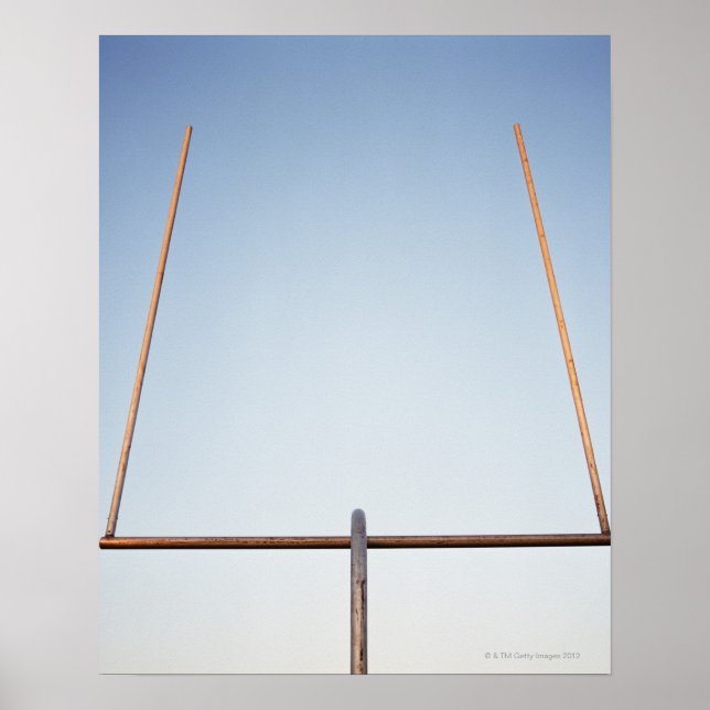 Football goal post poster (Front)