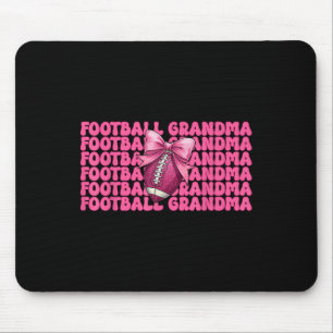 Football Grandma American Football Nana Coquette B Mouse Mat