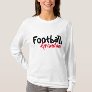 Football Grandma Football Grandchild Gift T-Shirt