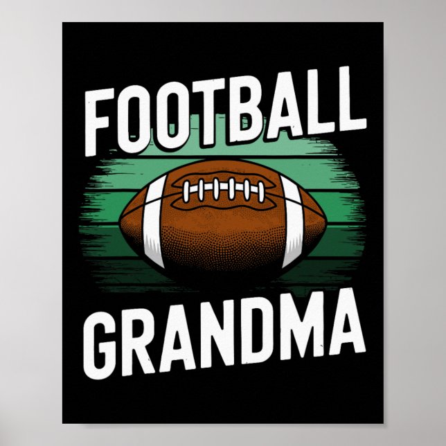 Football Grandma  Poster (Front)