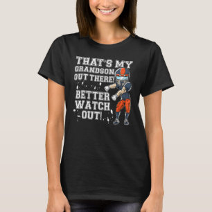 Football grandma that's my grandson out there foo T-Shirt