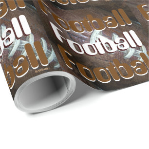 Football Graphics Wrapping Paper