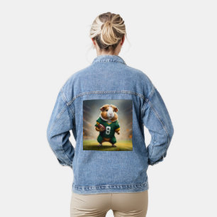 Football Guinea Pig, Denim Jacket