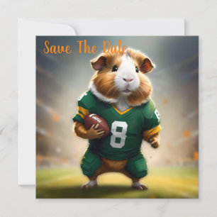 Football Guinea Pig,  Save The Date