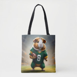 Football Guinea Pig,  Tote Bag