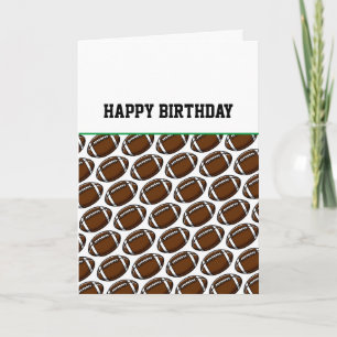 Football Happy Birthday to You  Card