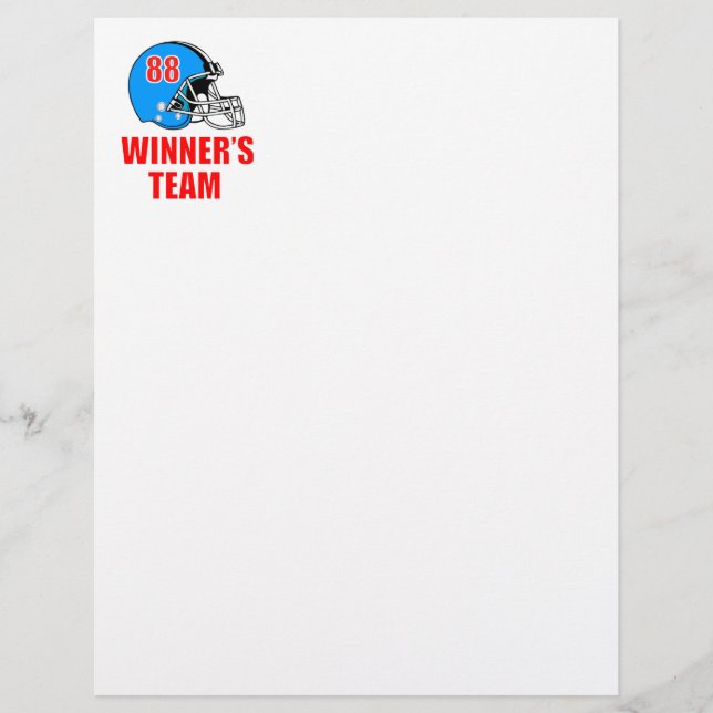 Football helmet (Front)