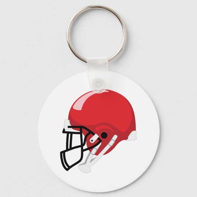 Football Helmet Key Ring (Front)