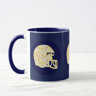 FOOTBALL HELMET MUG