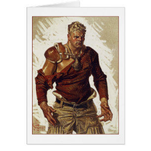 Football Hero by Joseph Leyendecker