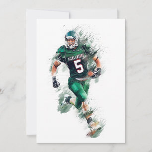 Football Holiday Card